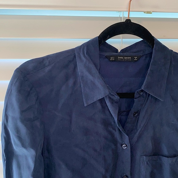 NEVER WORN ZARA BUTTON DOWN - Picture 3 of 4